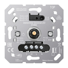 JUNG LS GRAPHITE BLACK MATT LED DIMMER 3-100W