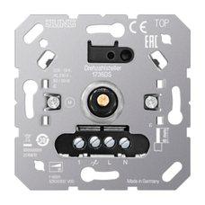 JUNG LS GRAPHITE BLACK MATT SPEED CONTROLLER 400W