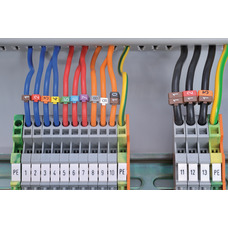 WIC2 №0-9 Ø2.8-3.8MM 200PCS PRE-PRINTED CABLE MARKERS
