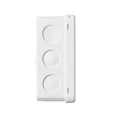 AP10 SURFACE-MOUNTED JUNCTION BOX, IP65, 104 X 104MM, WHITE