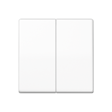 JUNG AS WHITE 2-GANG 1-WAY SWITCH