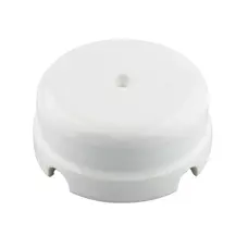 FND VIRSAPMETUMA MONTĀŽAS KĀRBA Ø78X35MM PORCELĀNS BALTS