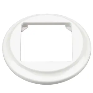 FND 55X55MM ADAPTERIS PORCELĀNS BALTS