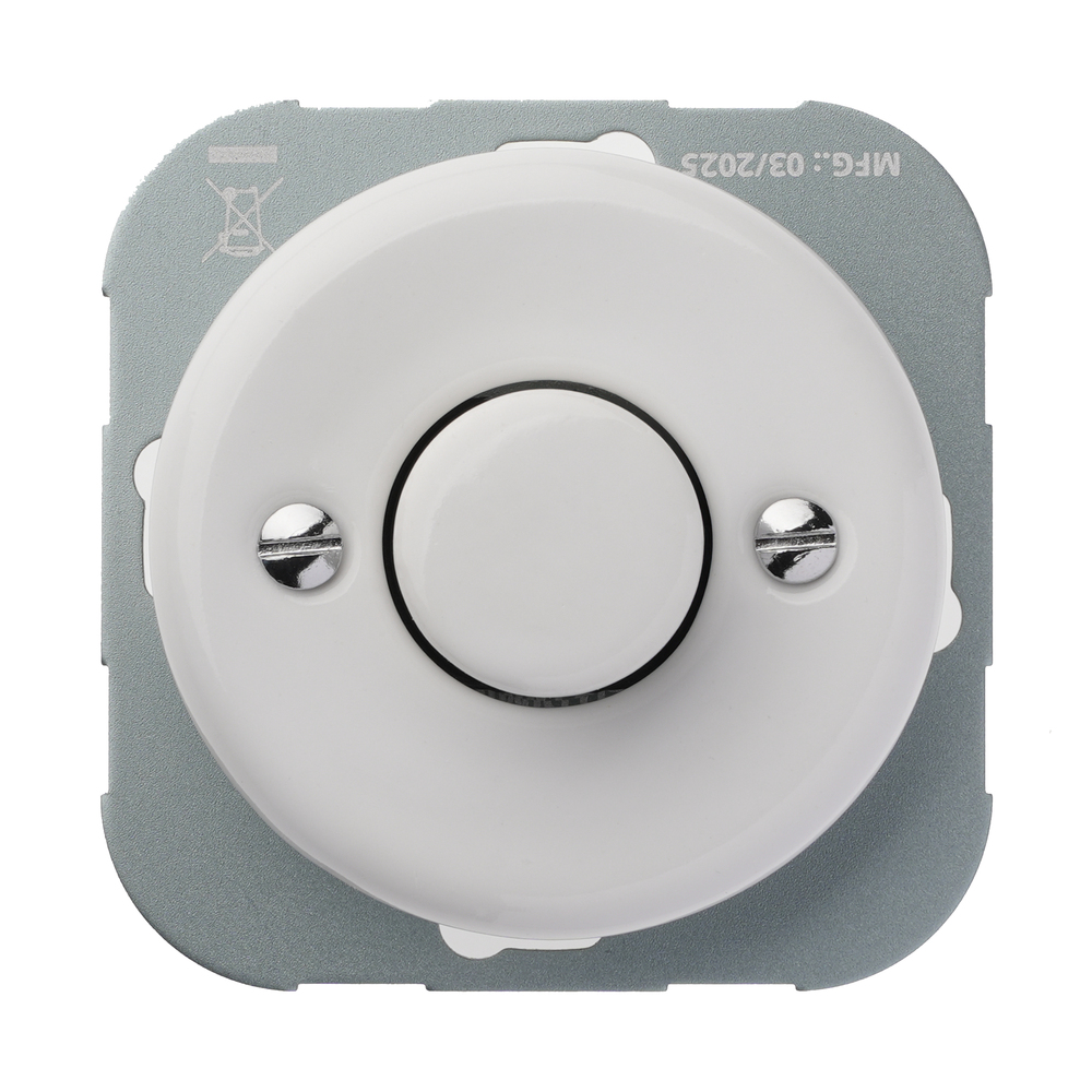 FND LED REGULATORS 3-250W PORCELĀNS BALTS
