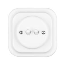 FND DUBULTĀ SPIEDPOGA PORCELĀNS BALTS TIPS 1