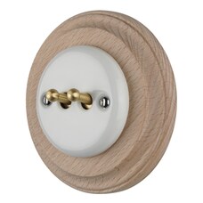 FND DUBULTPĀRSLĒDZIS PORCELĀNS BALTS TIPS 2