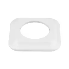 FND 1-VIETĪGS KVADRĀTVEIDA RĀMIS PORCELĀNS BALTS