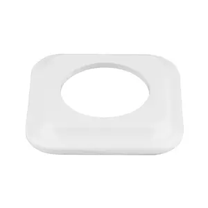 FND 1-VIETĪGS KVADRĀTVEIDA RĀMIS PORCELĀNS BALTS