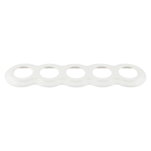 FND 5-VIETĪGS RĀMIS PORCELĀNS BALTS TIPS 2