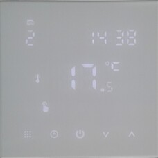 HEBER HT-126 3600W 16A SKĀRIENEKRĀNA DIGITĀLAIS PROGRAMMĒJAMAIS TERMOSTATS