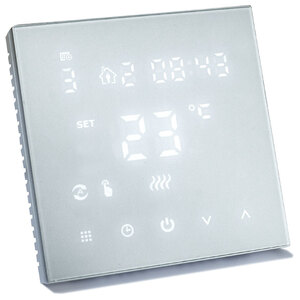 HEBER HT-126 3600W 16A SKĀRIENEKRĀNA DIGITĀLAIS PROGRAMMĒJAMAIS TERMOSTATS