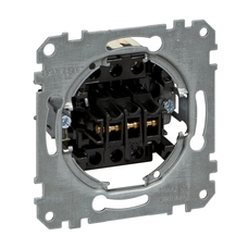 MERTEN ANTHRACITE 3-GANG 1-WAY SWITCH
