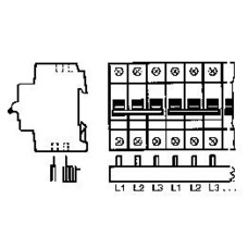 ABB 3P 12M 63A 10MM² BUSBAR