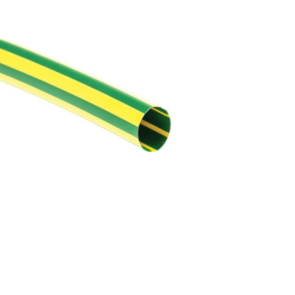 TTK 12.7/6.4MM 1M HEAT SHRINK TUBING YELLOW-GREEN