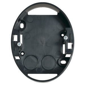 RENOVA VIRSAPMETUMA MONTĀŽAS KĀRBA OVĀLA FORMAS 25MM MELNS