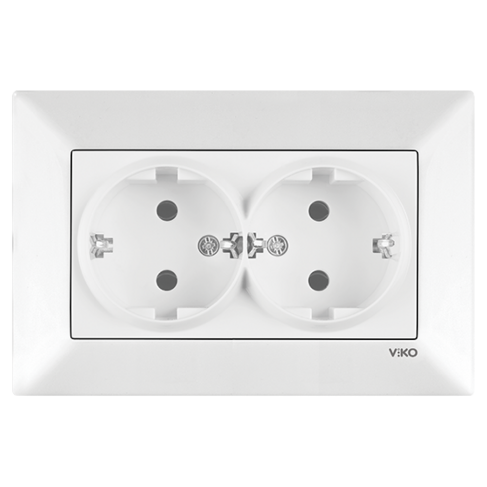 MERIDIAN DOUBLE SOCKET OUTLET