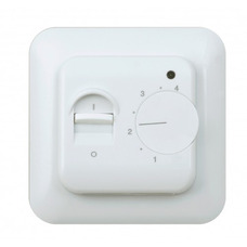 HEBER HT-105 16A 3600W GRĪDAS TERMOSTATS BALTS