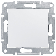 SEDNA - 1POLE 2WAY SWITCH - 10AX WITHOUT FRAME WHITE